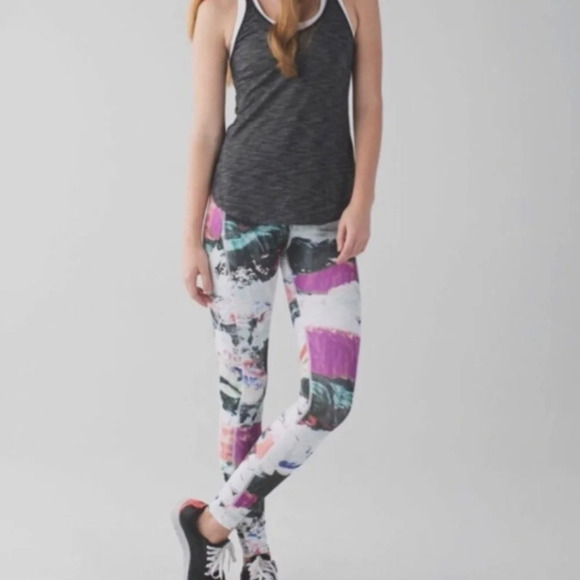 LULULEMON speed tight lll watercolor - Picture 2 of 10